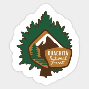 Ouachita National Forest Sticker